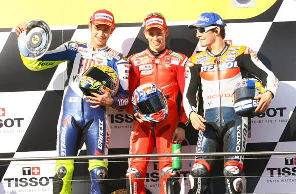 On the Podium